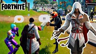 Fortnite | People’s Reaction To The New Assassin's Creed Skin Before It’s In the item shop!