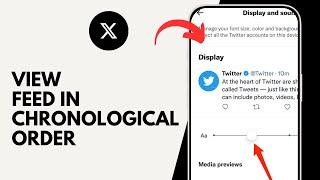 How to View Feed in Chronological Order on Twitter