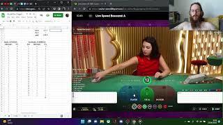 Baccarat strategy - TBL with plus one betting progression - 21 units profit