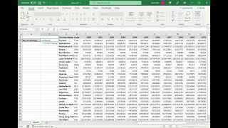 How to count columns in Excel 1