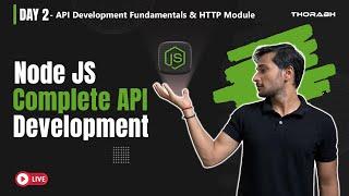 API Development Fundamentals & HTTP Module: Node Js