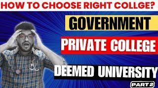 HOW TO CHOOSE COLLEGE ‼️ |  FEES STRUCTURE| BUDGET | NEET 2024 DOCTOR RAJ