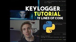 HOW TO MAKE A KEYLOGGER IN 19 LINES OF CODE - PYTHON TUTORIAL