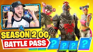 *NEW* Fortnite OG Season 2 BATTLE PASS! (+ LEAKED SKINS)