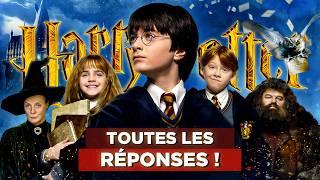 TOUTES les QUESTIONS SANS REPONSE du FILM HARRY POTTER À L'ÉCOLE DES SORCIERS