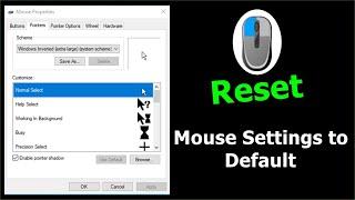 How to Reset Mouse Settings to Default in Windows 10 | Reset Mouse Settings to Default in Windows 11