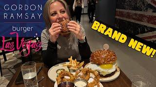 Brand New! Gordon Ramsay Burger at Flamingo LAS VEGAS is Fuego!