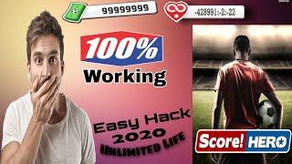 How to hack Score Hero & get Unlimited live & Unlimited Cashing new version 2020