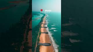 A unique privacy beach in Udupi #shorts #travel #drone