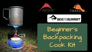 Beginner's Backpacking Cook Kit