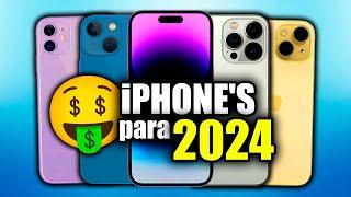 TOP MEJORES Celulares iPHONES CALIDAD PRECIO para Comenzar el 2024