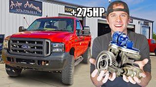 I Put The Biggest HPOP I Could Buy In My 6.0L Powerstroke