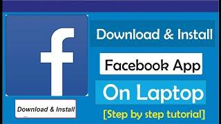 How To Download And Install Facebook On Laptop