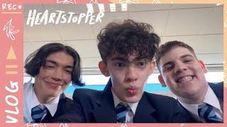 HEARTSTOPPER VLOG 2! First day on set, Picnic Bench and Maths Class! Netflix Behind the Scenes!