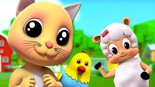 Pussy Cat Pussy Cat | Kindergarten Nursery Rhymes For Babies by Kids Baby Club