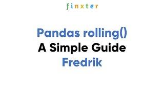 How to Use Pandas Rolling - A Simple Illustrated Guide