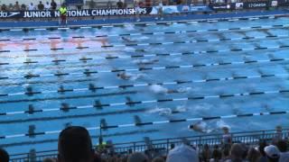 Michael Andrew 100 Fly FINALS MISSING START @ Summer Jr. Nats 2015