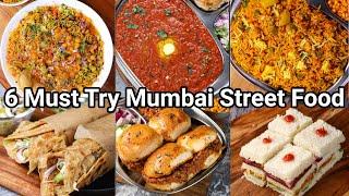 6 Must Try Mumbai Street Food in Home - Less than 40 Minutes | Popular Bombay Street Food Recipes