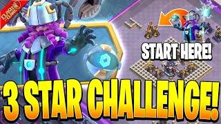 How to 3 Star Clashiversary Challenge #1 in Clash of Clans with Backup Plans! (Future Warden)