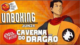 Unboxing Caverna do Dragão Junho 2024