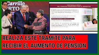 YA EMPEZARON LOS PAGOS AQUI TE DIGO COMO TENERLO NO TE QUEDES FUERA #pensiones #amlo