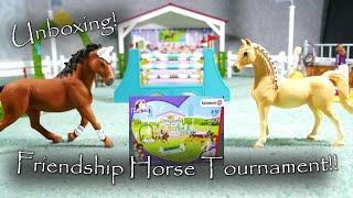 Schleich Stopmotion Unboxing | Friendship Horse Tournament (2021) | Set 42440