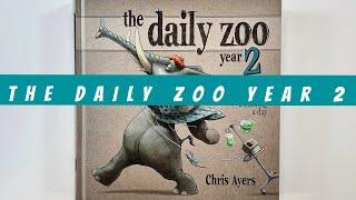 The Daily Zoo Year 2 (flip through) Artbook