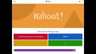 Chinese social credit test in Kahoot