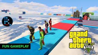 GTA V | SPEZIALFAHRZEUG PARKOUR 2 FUN GAMEPLAY