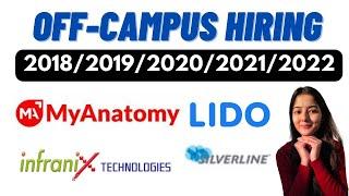 OFF-CAMPUS HIRING || BATCH -  2018/2019/2020/2021/2022  || MUST WATCH