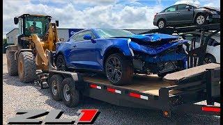 Rebuilding A Wrecked 2018 Camaro ZL1