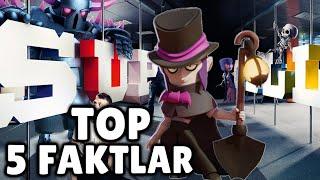 BRAWL STARS HAQIDA TOP 5 FAKTLAR /UZBEKCHA/BRAWL STARS UZBEK TILIDA #brawlstarsuzbektilida