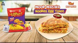 YiPPee! Noodles | Noodles Egg Toast Recipe