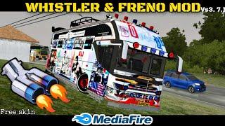 BUSSID MOD ENGINE SOUND/WHISTLER +FRENOvs3. 7.1/free skin + mod in description 