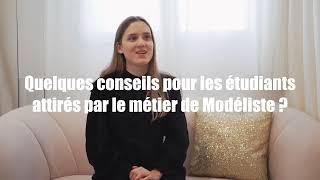 Les métiers de la Création : MODÉLISTE