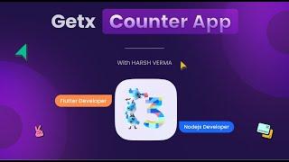 Getx State Management | Counter App |  Flutter for beginners | Provider | BLOC | #getx #flutter