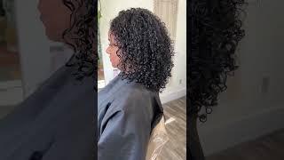 Curl Rehab Cut #curlyhair #hairtransformation #curls