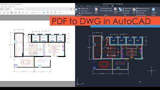 Adding PDF to AutoCAD as DWG file with correct scale