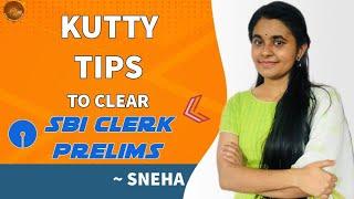 TIPS  TO CLEAR SBI CLERK EXAM I SNEHA