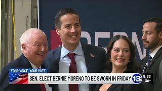 Senator-elect Bernie Moreno to be sworn in Friday