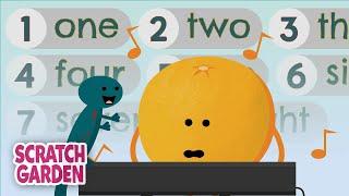 The Spelling the Numbers Song | Counting Songs | Scratch Garden