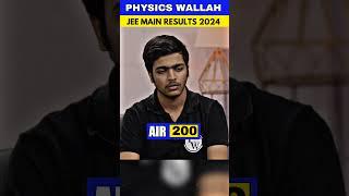 Physics Strategy for IIT-JEE!!  #PW #Shorts #JEEMainResult2024