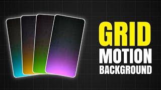 Pimp Your Videos with Grid Motion Background Effects!