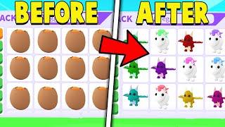 I Opened EVERY PET in CRACKED EGGS Before They Leave.. (Adopt Me)