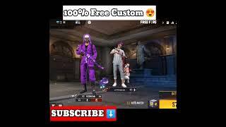 How to get free Custom room card in free fire  Unlimited Custom Card In Free Fire 100% Sure #shorts