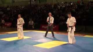 Daniel Redondo 85 (Rengokai Spain) v Dawid Ozga 83 (BKK Crawley) Kyokushin Knockdown Karate