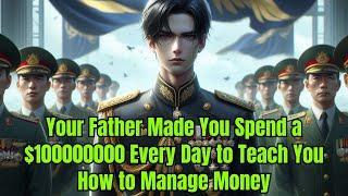 Your Father Made You Spend a $100000000 Every Day to Teach You How to Manage Money | Manhwa Recap