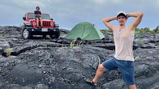 I Bought a Lava Field in Hawaii for $10,000 to Camp On