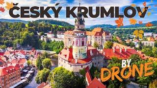 ČESKÝ KRUMLOV by drone (CZECHIA) | 4K | A wonderful UNESCO World Heritage Site!