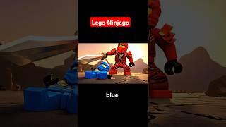 Lego Story : Epic Battle: Red vs Blue! #lego #legoanimation #legostopmotion #legoninjago #shorts